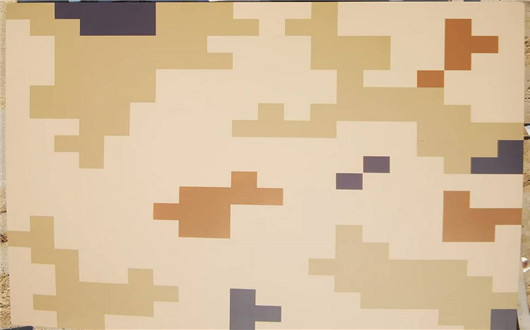 巴音郭楞荒漠迷彩漆喷涂